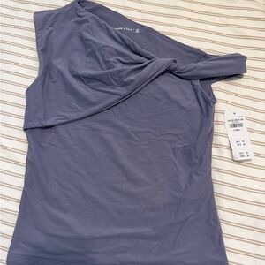 Abercrombie Twist One shoulder top (NWT)